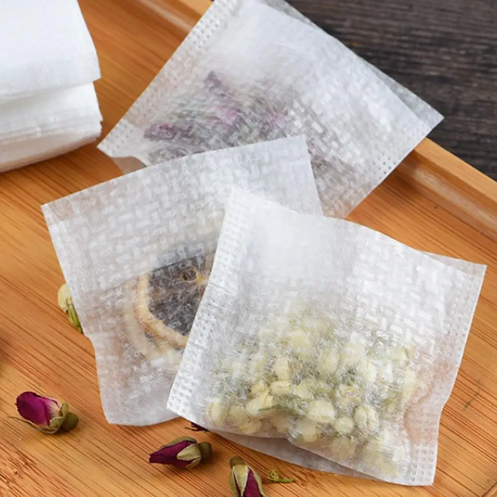 100Pcs Set Empty Paper Tea Bags Heat Seal Filter Paper Herb Loose Disposable Tea Bags Tea Infuser Strainer
100Pcs Set Empty Paper Tea Bags Heat Seal Filter Paper Herb Loose Disposable Tea Bags Tea Infuser Strainer