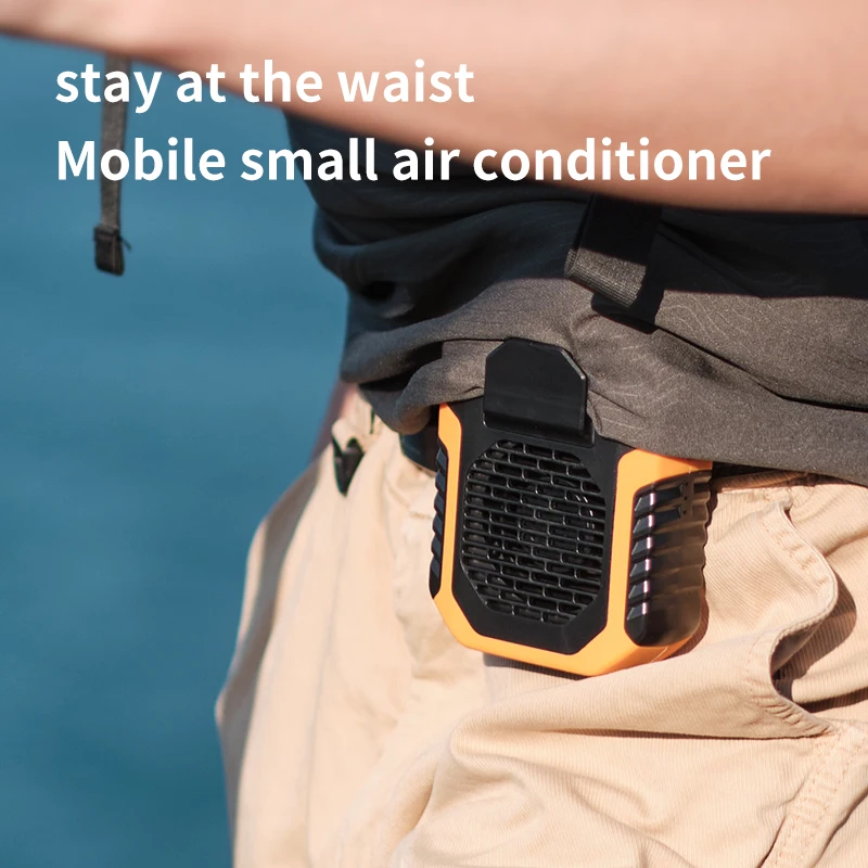Camping Outdoor Waist Hanging Neck Fan Portable Rechargeable Cooling Multi-function Close-fitting Lazy Usb Mini Air Conditioner
Camping Outdoor Waist Hanging Neck Fan Portable Rechargeable Cooling Multi-function Close-fitting Lazy Usb Mini Air Conditioner