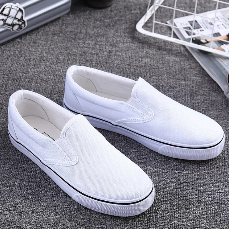 hot couple models canvas shoes hundred low-top casual shoes men's single shoes students slip-on loafers women's flat shoes
hot couple models canvas shoes hundred low-top casual shoes men's single shoes students slip-on loafers women's flat shoes