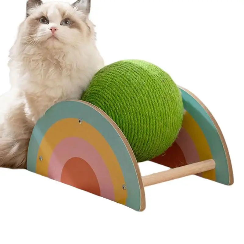Cat Scratching Ball Toy Cat Grinding Claw Sisal Rope Ball Useful Pet Supplies For Avoid Being Overweight Grinding Claws Killing
Cat Scratching Ball Toy Cat Grinding Claw Sisal Rope Ball Useful Pet Supplies For Avoid Being Overweight Grinding Claws Killing