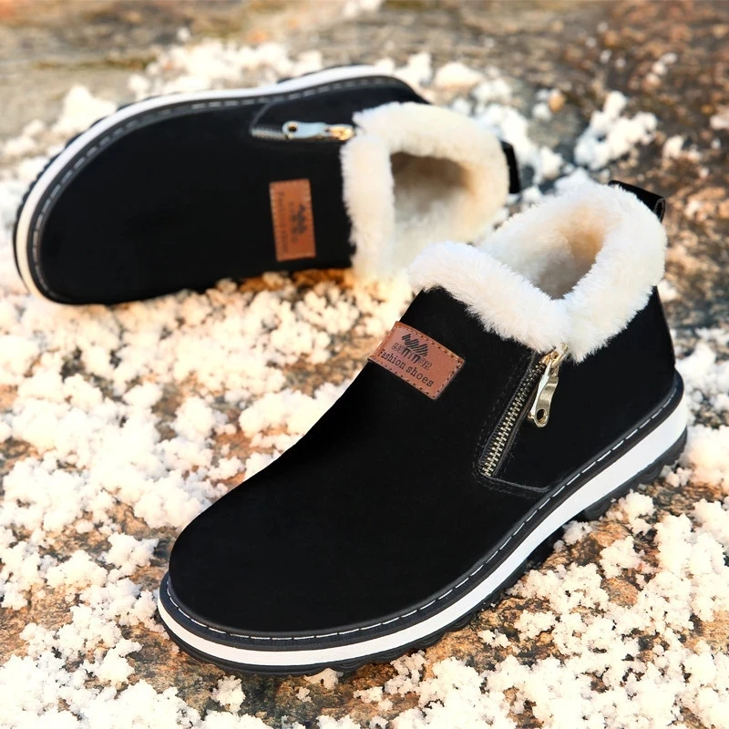 Autumn Winter Boots Men Zipper Casual Shoes Botas Warm Cotton Boots Plus Size Velvet Comfortable Cotton Shoes Outdoors Men Boots
Autumn Winter Boots Men Zipper Casual Shoes Botas Warm Cotton Boots Plus Size Velvet Comfortable Cotton Shoes Outdoors Men Boots