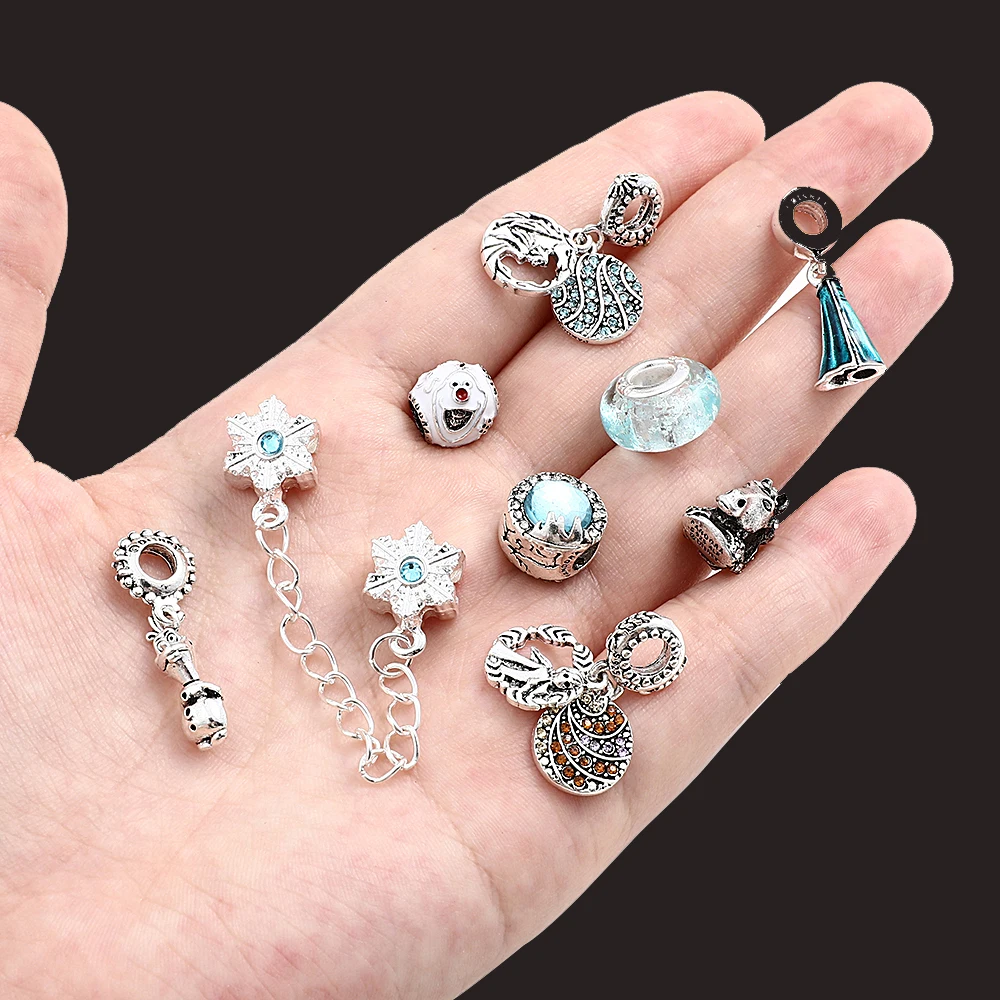 Disney Bracelet Charms Beads Diy Pendant Frozen Cinderella Alice Charms for Hand Making Jewelry Accessories for Best Gifts Girls
Disney Bracelet Charms Beads Diy Pendant Frozen Cinderella Alice Charms for Hand Making Jewelry Accessories for Best Gifts Girls