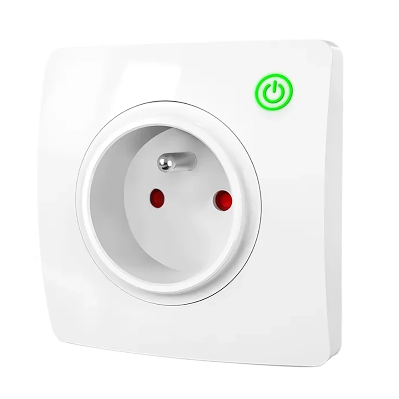 Smart Wall Socket KS-622 European France Physical Keys Power On And Off Wifi Tuya Smart Remote Control EU Plug
Smart Wall Socket KS-622 European France Physical Keys Power On And Off Wifi Tuya Smart Remote Control EU Plug