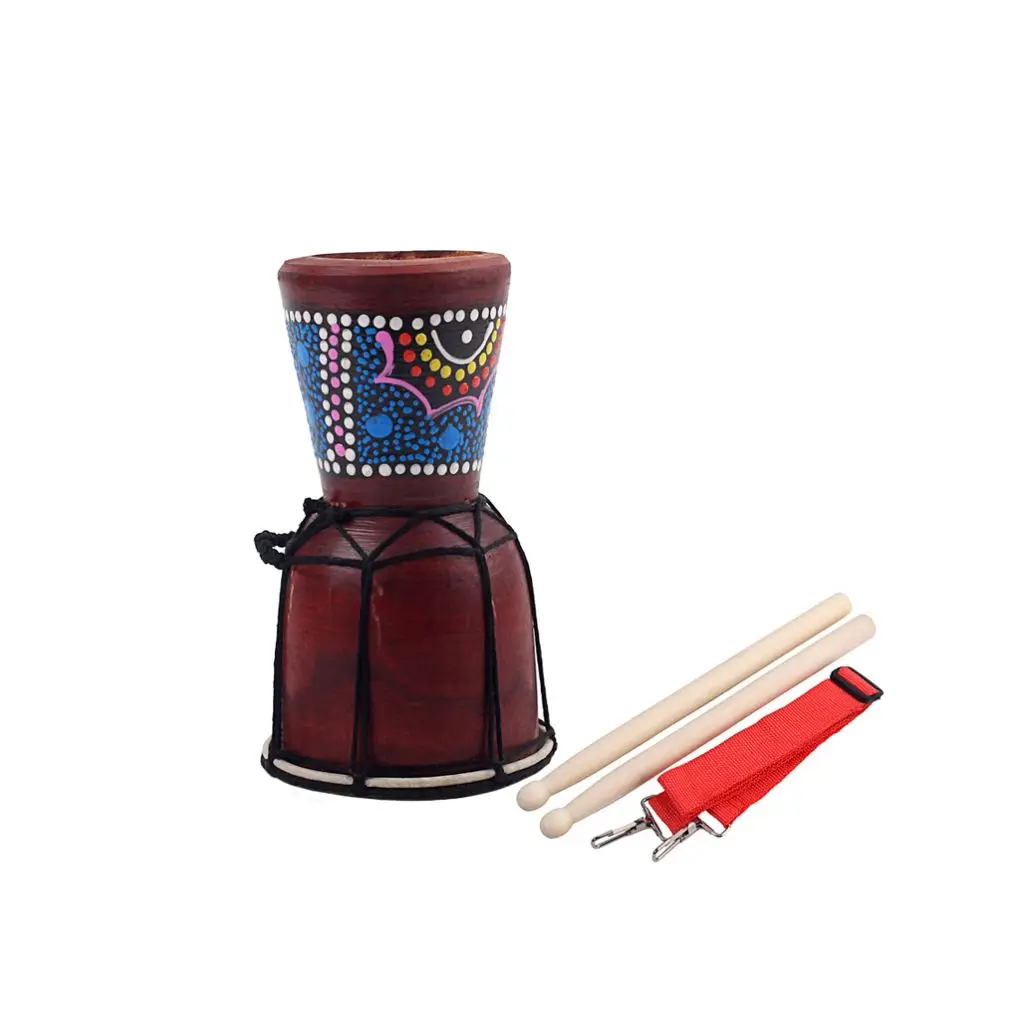 4 Inch African Djembe Drum Traditional Wood Portable Musical Instruments Supplies Adults Learners Random Pattern
4 Inch African Djembe Drum Traditional Wood Portable Musical Instruments Supplies Adults Learners Random Pattern