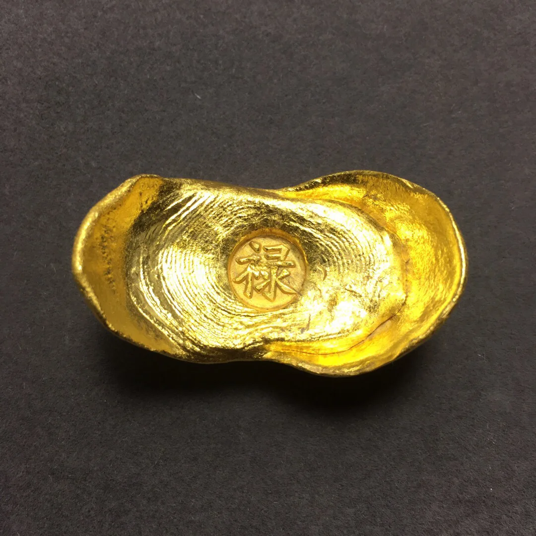 Медные позолоченные антикварные золотые слитки, золотые слитки Daqing, казначейные латунные позолоченные изделия 
Медные позолоченные антикварные золотые слитки, золотые слитки Daqing, казначейные латунные позолоченные изделия