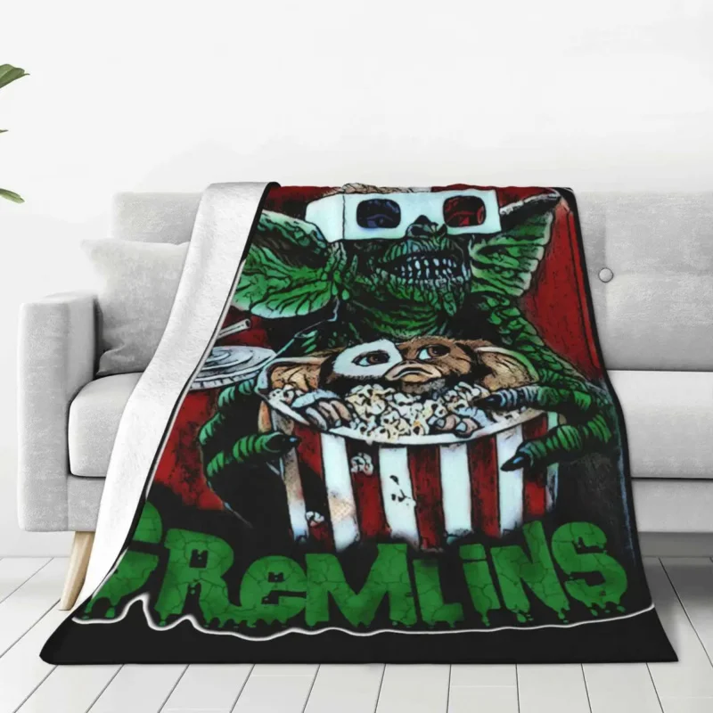 Gremlins Gizmo 80s Movie Mogwai Monster Horror Retro Blankets Flannel Ultra-Soft Throw Blankets for Bedroom Sofa Bed Rug
Gremlins Gizmo 80s Movie Mogwai Monster Horror Retro Blankets Flannel Ultra-Soft Throw Blankets for Bedroom Sofa Bed Rug