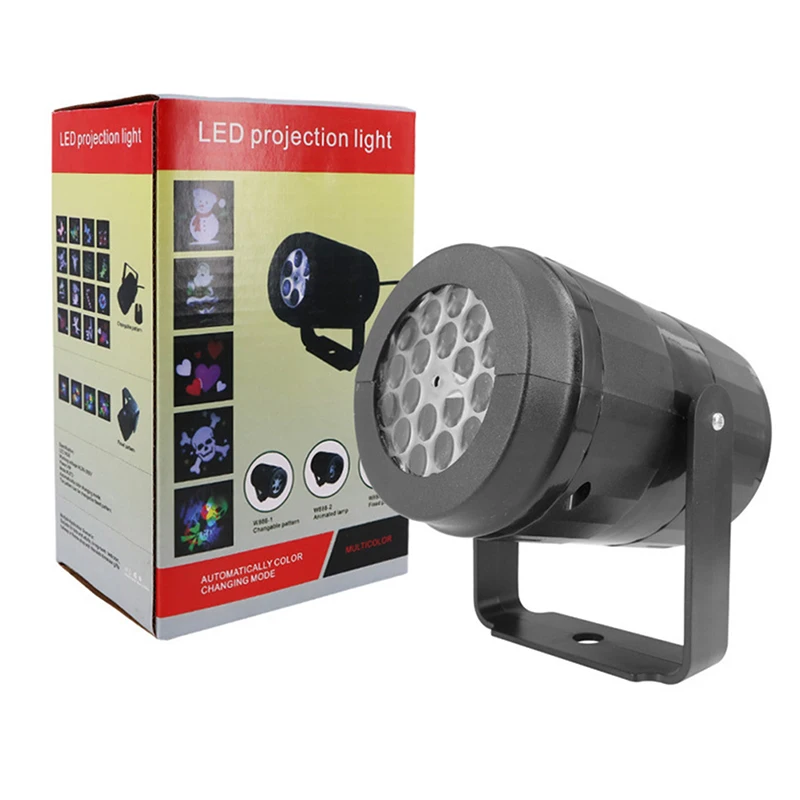 Christmas LED Projection Light 16 Xmas Patterns Laser Light Projector Lamp for Outdoor Stage Garden House Party Decor Kids Toy
Christmas LED Projection Light 16 Xmas Patterns Laser Light Projector Lamp for Outdoor Stage Garden House Party Decor Kids Toy