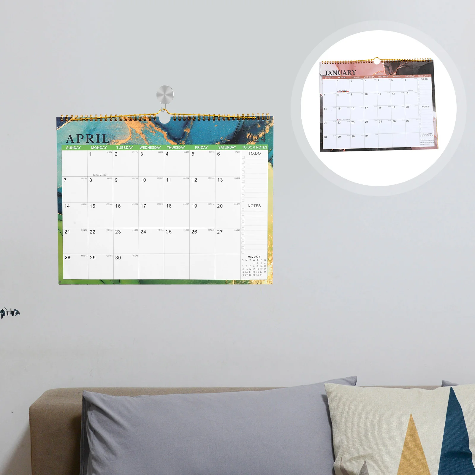 Hanging Calendar 2024 Appointment Daily Use Holiday Small Wall Office Monthly Home Year Household Desktop
Hanging Calendar 2024 Appointment Daily Use Holiday Small Wall Office Monthly Home Year Household Desktop