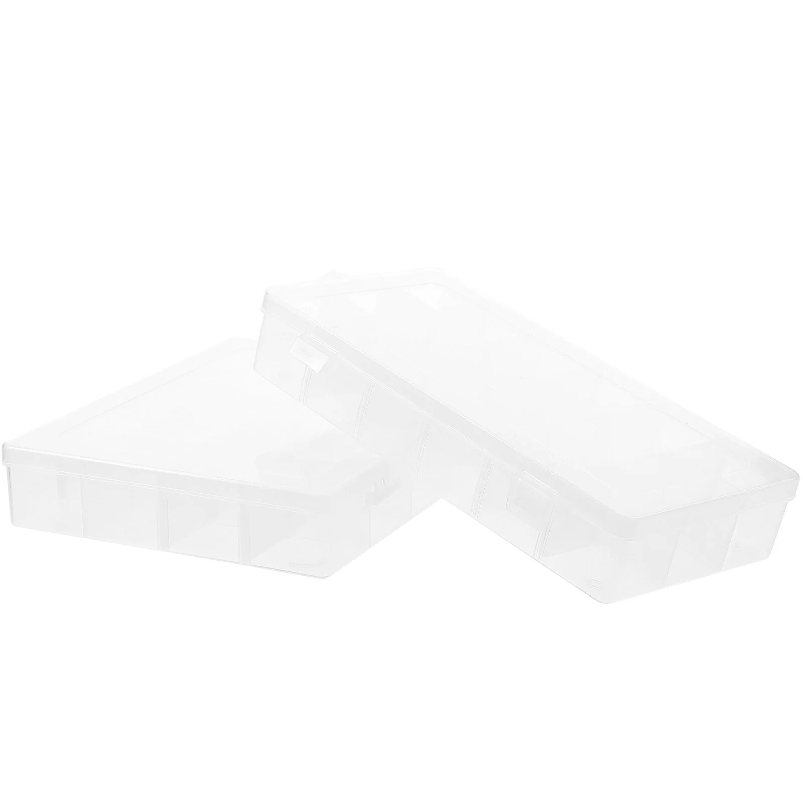 Прозрачный пластиковый ящик для хранения ювелирных изделий, 2 шт.
Прозрачный пластиковый ящик для хранения ювелирных изделий, 2 шт.