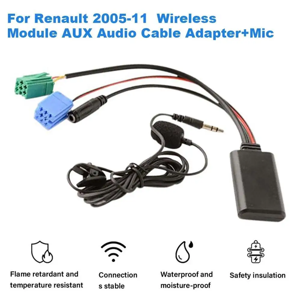 Автомобильный Bluetooth модуль AUX адаптер с микрофоном Hands-free ISO 6Pin AUX кабель для Renault модуль обновления Радио Bluetooth модуль
Автомобильный Bluetooth модуль AUX адаптер с микрофоном Hands-free ISO 6Pin AUX кабель для Renault модуль обновления Радио Bluetooth модуль