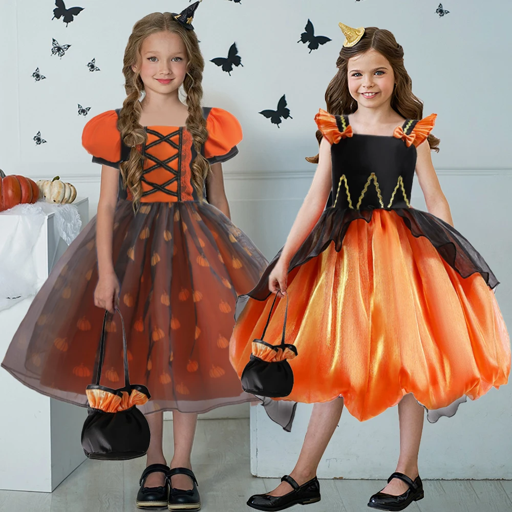 Girls Princess Dress with Bag Kids Halloween Carnival Cosplay Costume 4-8 Yrs Fancy Black Party Dress Christmas Children Clothes
Girls Princess Dress with Bag Kids Halloween Carnival Cosplay Costume 4-8 Yrs Fancy Black Party Dress Christmas Children Clothes