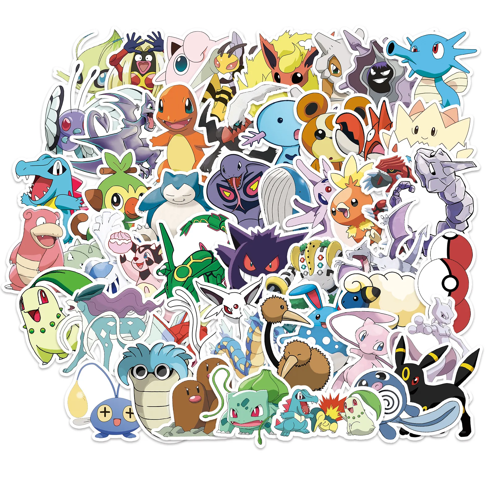 54 Pokemon Pikachu Anime Cartoon Graffiti Stickers Laptop Motorcycle Luggage Stationery Decorative Stickers Wholesale
54 Pokemon Pikachu Anime Cartoon Graffiti Stickers Laptop Motorcycle Luggage Stationery Decorative Stickers Wholesale