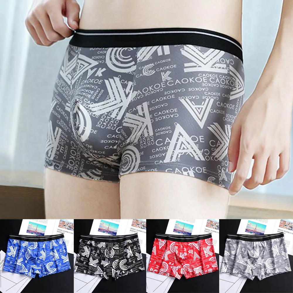 Men Print Shorts U Convex Pouch Underwear Bulge Pouch Shorts Breathable Boxer Briefs Pants Knickers Male Underpants For Boys
Men Print Shorts U Convex Pouch Underwear Bulge Pouch Shorts Breathable Boxer Briefs Pants Knickers Male Underpants For Boys
