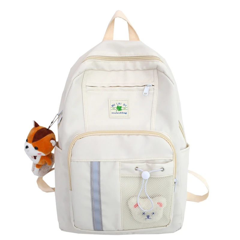 summer trend backpack ins street trend campus style casual printing zipper shoulders simple and fresh korean style backpack 
summer trend backpack ins street trend campus style casual printing zipper shoulders simple and fresh korean style backpack