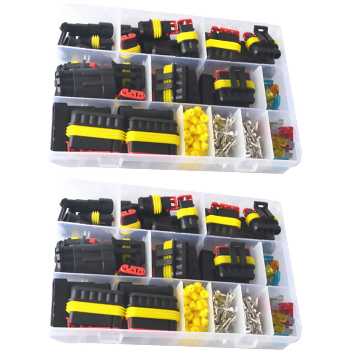 480 Pcs Plugs Outlets Car Waterproof Electrical Connector Vehicle Hole Connectors Wire Harness
480 Pcs Plugs Outlets Car Waterproof Electrical Connector Vehicle Hole Connectors Wire Harness