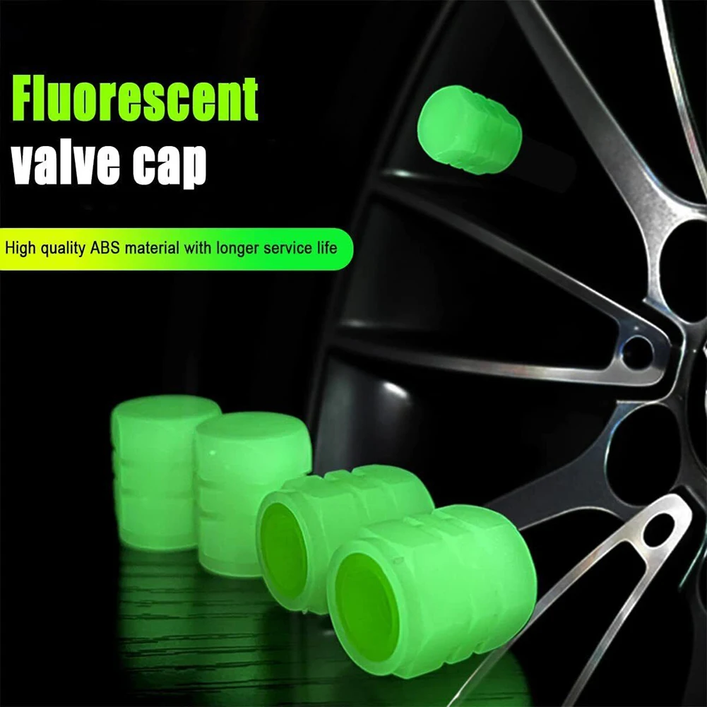 8PCS Universal Fluorescent Car Tire Valve Cap Luminous Bike Tire Valve Stem Cap ABS Racing Style Fasionable Accessories
8PCS Universal Fluorescent Car Tire Valve Cap Luminous Bike Tire Valve Stem Cap ABS Racing Style Fasionable Accessories