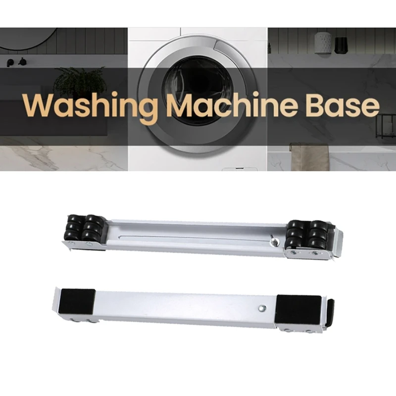 Washing Machine Stand Universal 24 Wheel Dryer Holder Extendable Refrigerator Base Mobile Cart Storage Shelves
Washing Machine Stand Universal 24 Wheel Dryer Holder Extendable Refrigerator Base Mobile Cart Storage Shelves
