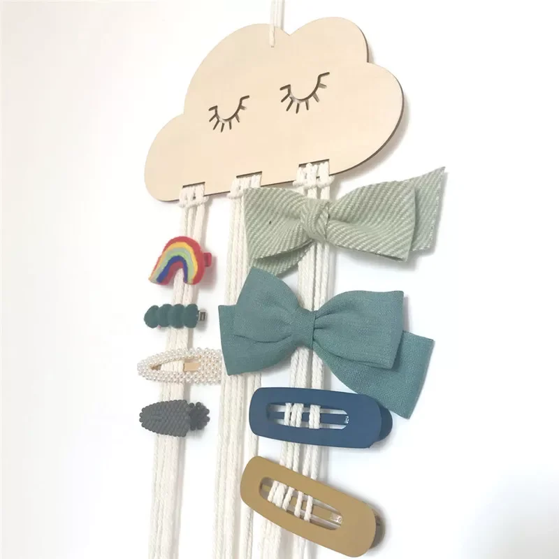 2022INS Nordic Wooden Cloud Baby Hair Clips Holder Princess Girls Hairpin Hairband Storage Pendant Jewelry Organizer Wall Orname
2022INS Nordic Wooden Cloud Baby Hair Clips Holder Princess Girls Hairpin Hairband Storage Pendant Jewelry Organizer Wall Orname