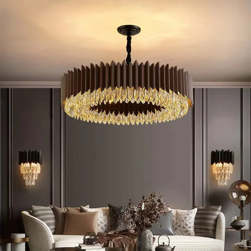 Led Art Chandelier Pendant Lamp Light Nordic Luxury Crystal Modern Simple Round Living Dining Room Bedroom Home Decor Hanglamp
Led Art Chandelier Pendant Lamp Light Nordic Luxury Crystal Modern Simple Round Living Dining Room Bedroom Home Decor Hanglamp