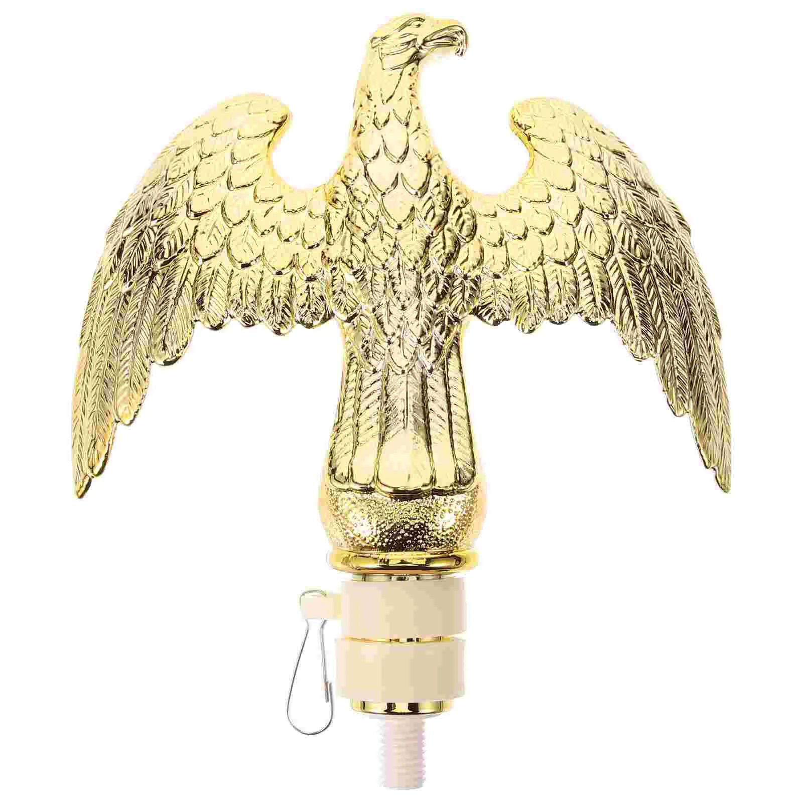 Flagpole Eagle Head Crafts Topper Accessories Supplies Tips Finial Bathroom Decorations
Flagpole Eagle Head Crafts Topper Accessories Supplies Tips Finial Bathroom Decorations