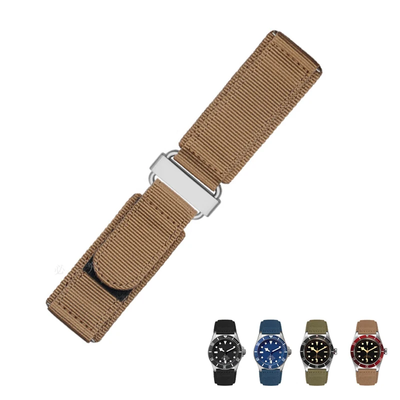 22mm 24mm Velcro nylon watch strap Man Sport Watch band Bracelet Loop Nato Canvas Nylon Fabric Band for Universal Rolex Tudor
22mm 24mm Velcro nylon watch strap Man Sport Watch band Bracelet Loop Nato Canvas Nylon Fabric Band for Universal Rolex Tudor