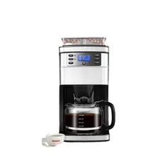Americano Coffee Machines Office 8-speed Grind 24 Hour Timer Cup Size Adjustment Concentration Adjustment Keep Warm Brewer