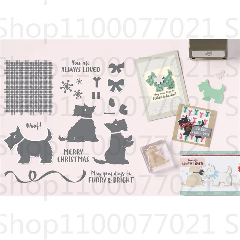 Christmas Dog Metal Cutting Dies and Transparent Stamps DIY Card Scrapbook Diary Decoration Embossing Template Handmade 2022 New
Christmas Dog Metal Cutting Dies and Transparent Stamps DIY Card Scrapbook Diary Decoration Embossing Template Handmade 2022 New