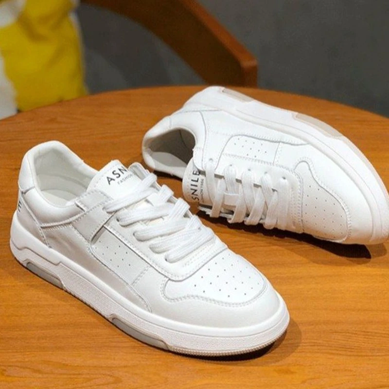 

Предложение с бесплатной доставкой белые дышащие кроссовки для женщин обувь на плоской подошве Женская демисезонная спортивная обувь для ...