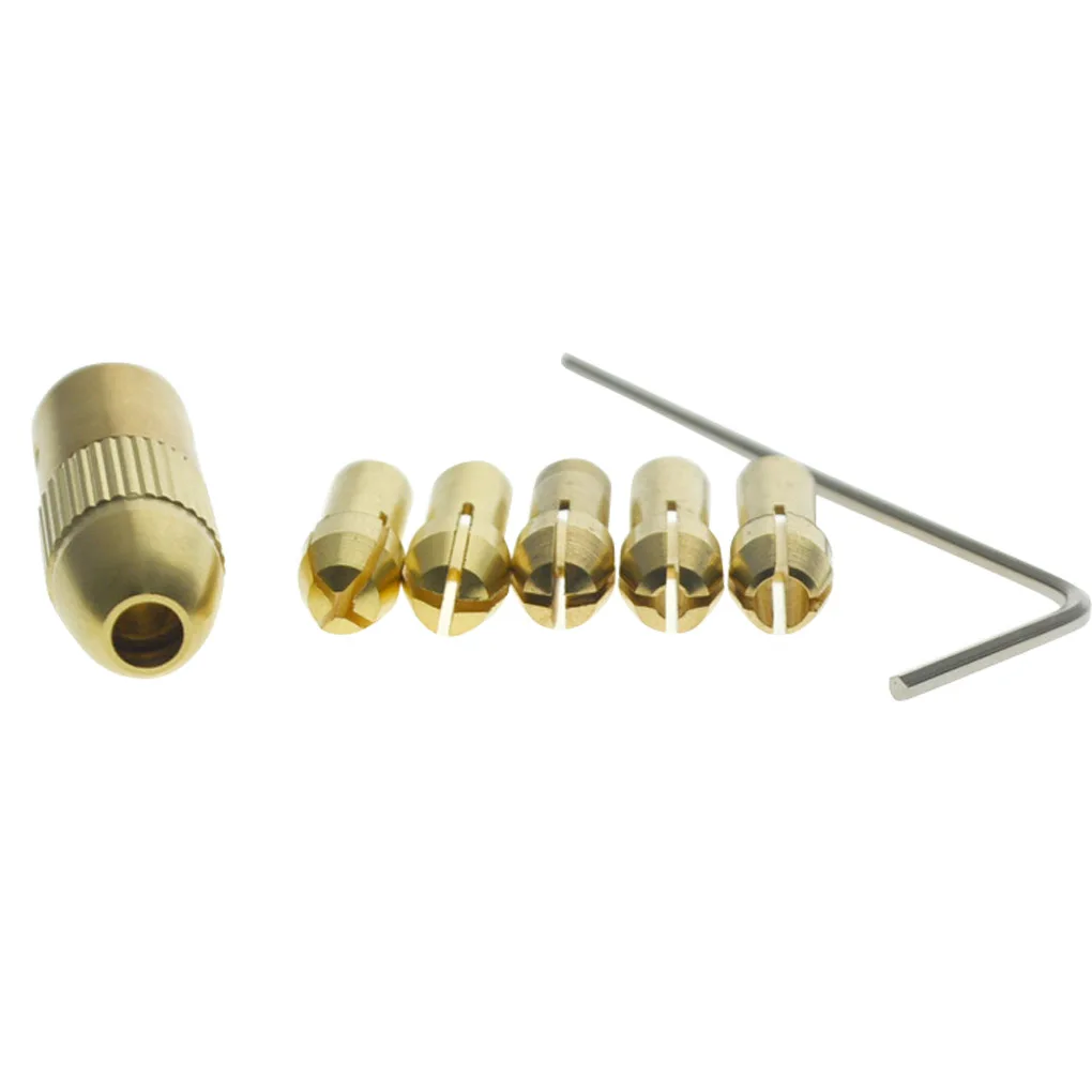 7pcs/set Small Electric Drill Bits Collets 0.5-3.0mm Mini Twist Drill Chuck Kit Accessories
7pcs/set Small Electric Drill Bits Collets 0.5-3.0mm Mini Twist Drill Chuck Kit Accessories