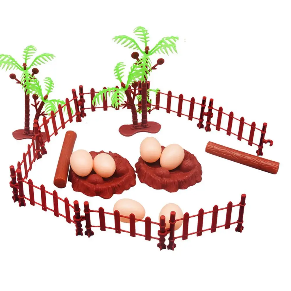 Children Simulation Dinosaur Model Nest Stone Fence Wooden Strip Simulation Plant Toy Set
Children Simulation Dinosaur Model Nest Stone Fence Wooden Strip Simulation Plant Toy Set