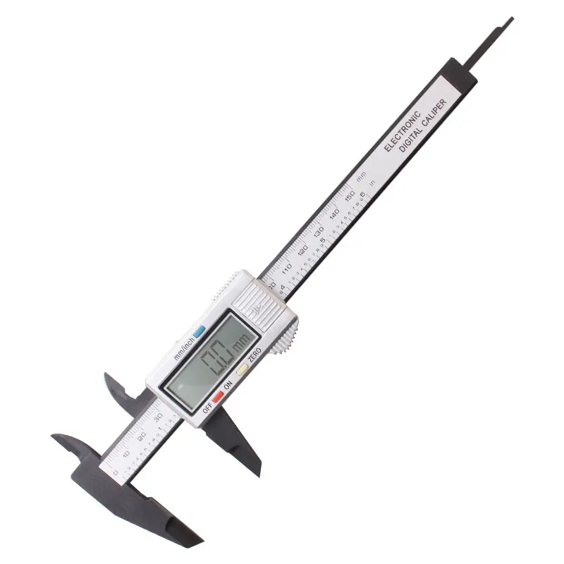 Solar plastic caliper electronic digital display 0-150mm mini caliper play jewelry measuring vernier caliper
Solar plastic caliper electronic digital display 0-150mm mini caliper play jewelry measuring vernier caliper