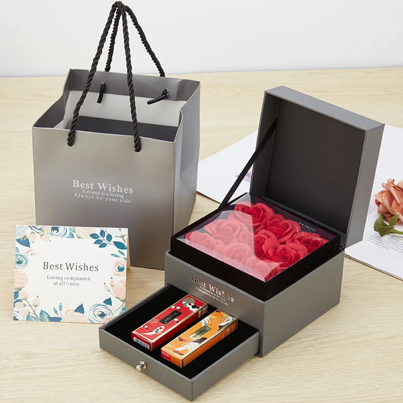 Top Soap Flower Jewelry Gift Box Rose Box Christmas Present Women's Birthday Party Gift for Mom Girlfriend Gifts
Top Soap Flower Jewelry Gift Box Rose Box Christmas Present Women's Birthday Party Gift for Mom Girlfriend Gifts