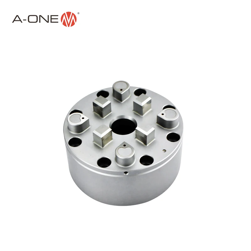 

A-ONE system 3R CNC EDM tooling high precision pneumatic 4 jaw lathe chuck 3A-100061