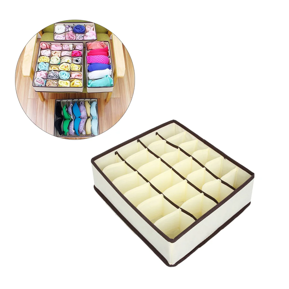 2pcs Drawer Organizer Foldable 24 Compartments Drawer Organizer Drawer Divider for Lingeries
2pcs Drawer Organizer Foldable 24 Compartments Drawer Organizer Drawer Divider for Lingeries