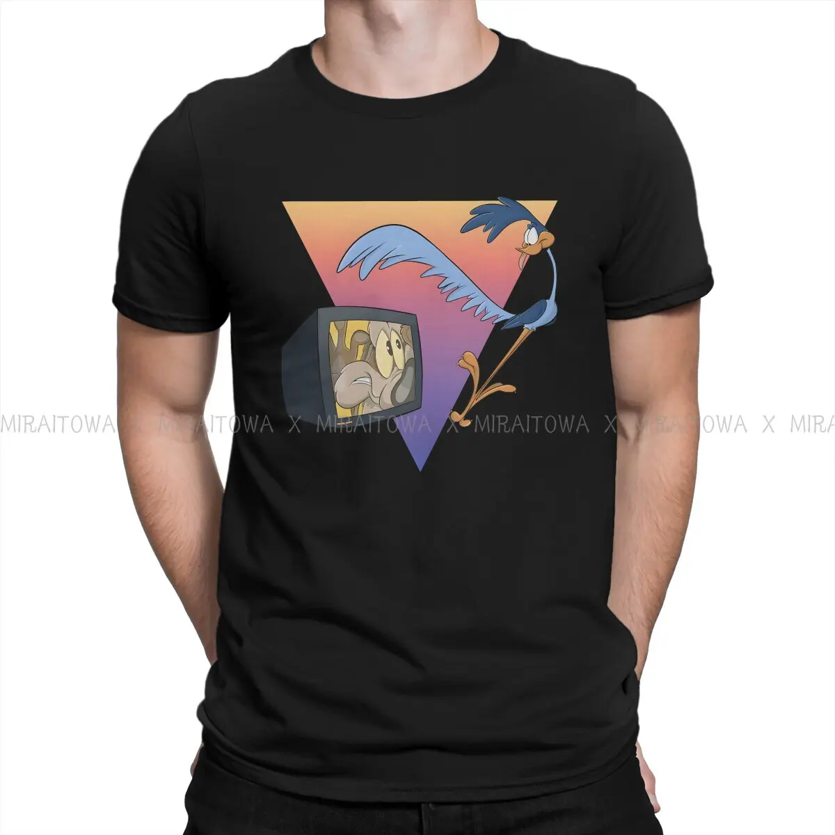 Wile E. Coyote and the Road Runner Newest TShirt for Men Retro Video Basic T Shirt Hip Hop Gift Clothes Streetwear
Wile E. Coyote and the Road Runner Newest TShirt for Men Retro Video Basic T Shirt Hip Hop Gift Clothes Streetwear
