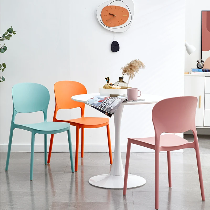 Fashion Dining Chairs Thickened Plastic Kitchen Chair Stack Storage Living Room Furniture Safety Load-bearing Computer Chair
Fashion Dining Chairs Thickened Plastic Kitchen Chair Stack Storage Living Room Furniture Safety Load-bearing Computer Chair