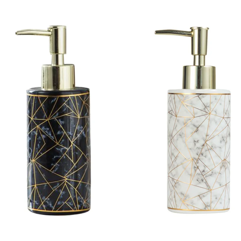 300Ml Stylish Hotel Bathroom Marble Ceramic Lotion Shampoo Liquid Soap Dispenser Pump Storage Bottle
300Ml Stylish Hotel Bathroom Marble Ceramic Lotion Shampoo Liquid Soap Dispenser Pump Storage Bottle