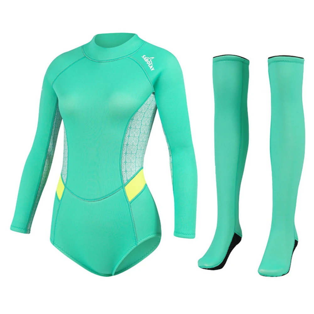 Swimming Suit For Women's 2MM Wetsuit Neoprene Scuba Jacket Pants Diving Suit Surf Swimwear Kitesurf Equipment Spearfishing
Swimming Suit For Women's 2MM Wetsuit Neoprene Scuba Jacket Pants Diving Suit Surf Swimwear Kitesurf Equipment Spearfishing