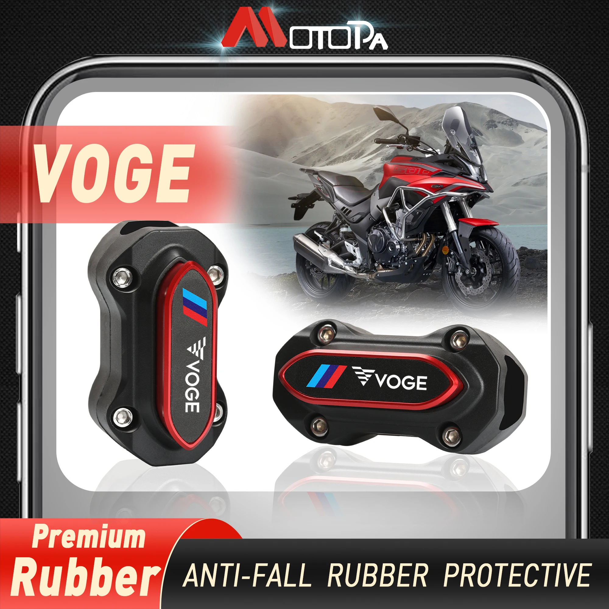 Для LONCIN VOGE 650 500 DS 500R 650DS 500DS мотоциклетный модифицированный бампер с защитой от падения Резиновая Защитная панель с логотипом VOGE
Для LONCIN VOGE 650 500 DS 500R 650DS 500DS мотоциклетный модифицированный бампер с защитой от падения Резиновая Защитная панель с логотипом VOGE