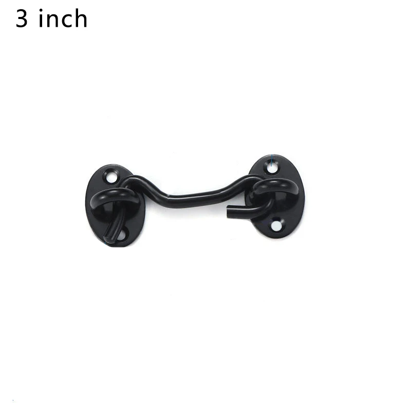 Оконный замок из нержавеющей стали, черный, с предохранительным переключателем, кабина оконный крючок, дверная защелка, бесшумная защелка, держатель с винтами
Оконный замок из нержавеющей стали, черный, с предохранительным переключателем, кабина оконный крючок, дверная защелка, бесшумная защелка, держатель с винтами