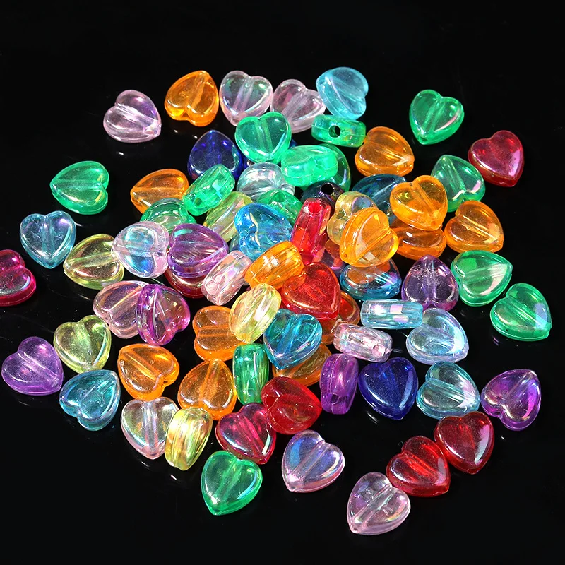 9mm 100Pcs Acrylic Beads Gradient Color Heart Shaped Beads For Jewelry Making Supplies Necklace Bracelets Craft DIY Accessories
9mm 100Pcs Acrylic Beads Gradient Color Heart Shaped Beads For Jewelry Making Supplies Necklace Bracelets Craft DIY Accessories