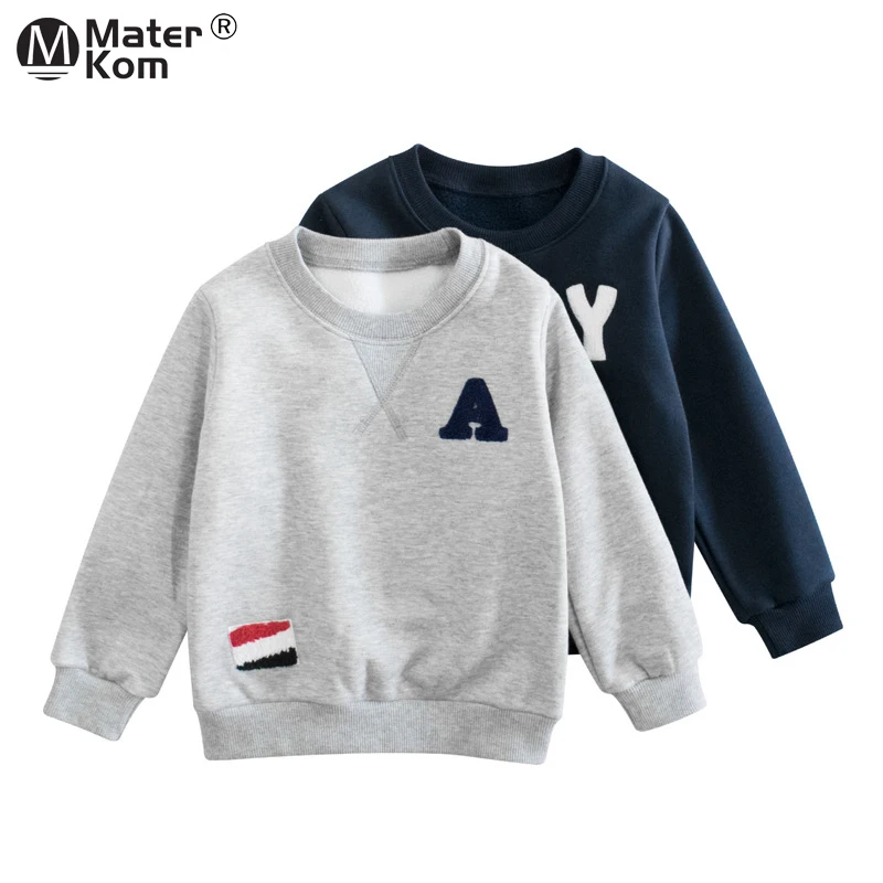Baby Casual Sweatshirt Long Sleeve Hoodies for Boys Plus Velvet Children Clothing Cotton Striped Clothes for Kids Size 2T-7T
Baby Casual Sweatshirt Long Sleeve Hoodies for Boys Plus Velvet Children Clothing Cotton Striped Clothes for Kids Size 2T-7T