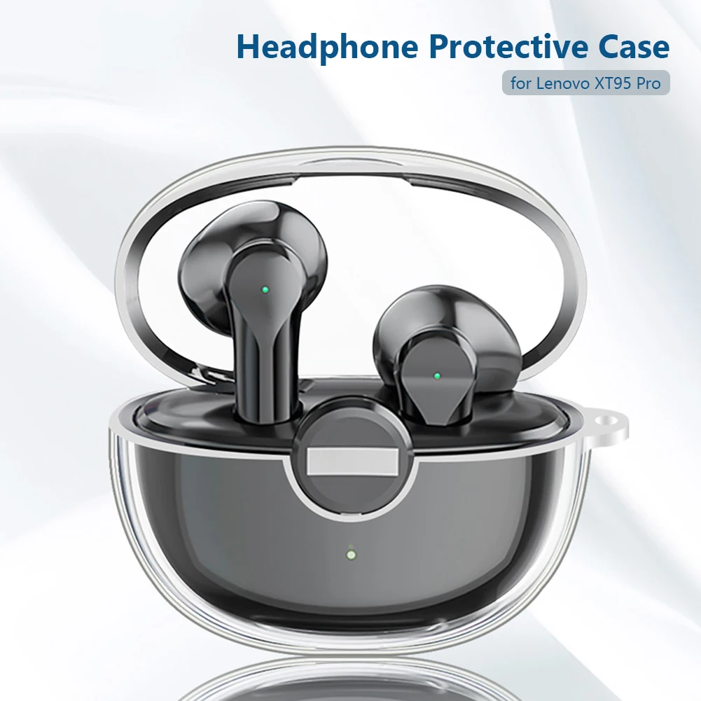 Прозрачный защитный чехол из ТПУ для наушников Lenovo XT95 Pro, мягкий чехол
Прозрачный защитный чехол из ТПУ для наушников Lenovo XT95 Pro, мягкий чехол