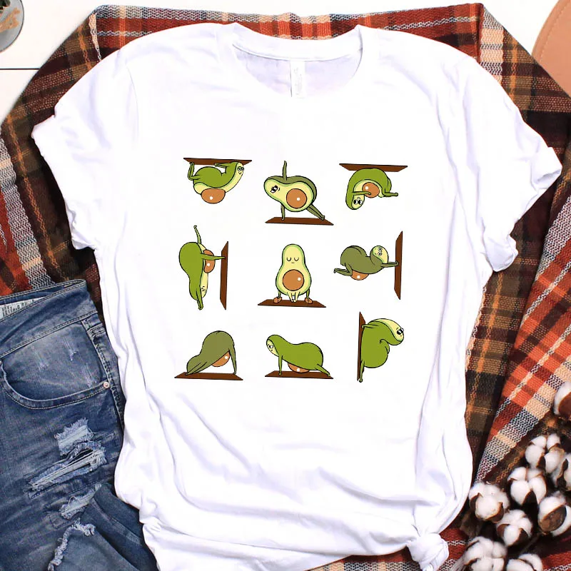 Women Avocado Lovely Cute Fashion Print Fruit Ladies Graphic Top Tshirt Clothes T Tee Female Womens Shirt Clothing T-shirt
Women Avocado Lovely Cute Fashion Print Fruit Ladies Graphic Top Tshirt Clothes T Tee Female Womens Shirt Clothing T-shirt