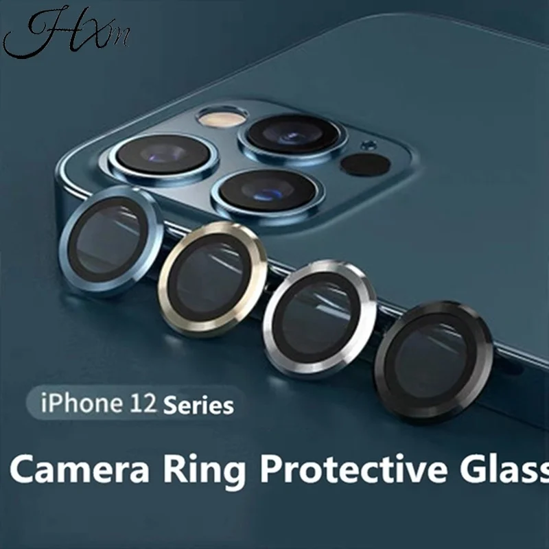 For iPhone 12 Pro Max Metal Ring Glass 13 11 pro Cover Camera Lens Protectors for iPhone 12pro max 12mini 12pro Protective Cap
For iPhone 12 Pro Max Metal Ring Glass 13 11 pro Cover Camera Lens Protectors for iPhone 12pro max 12mini 12pro Protective Cap