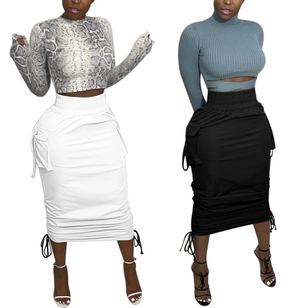 Lace-up Slim Pocket Bag Butt Skirt, Half Skirt, Sexy, European and American, Hot
Lace-up Slim Pocket Bag Butt Skirt, Half Skirt, Sexy, European and American, Hot