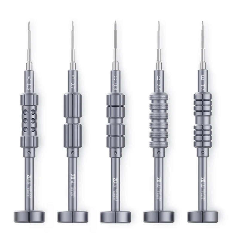QIANLI MEGA-IDEA 2D Screwdriver with Grenade Print Mobile Phone Dismantling Triangle Pentagon Cross Hexagon Bolt Driver Set
QIANLI MEGA-IDEA 2D Screwdriver with Grenade Print Mobile Phone Dismantling Triangle Pentagon Cross Hexagon Bolt Driver Set