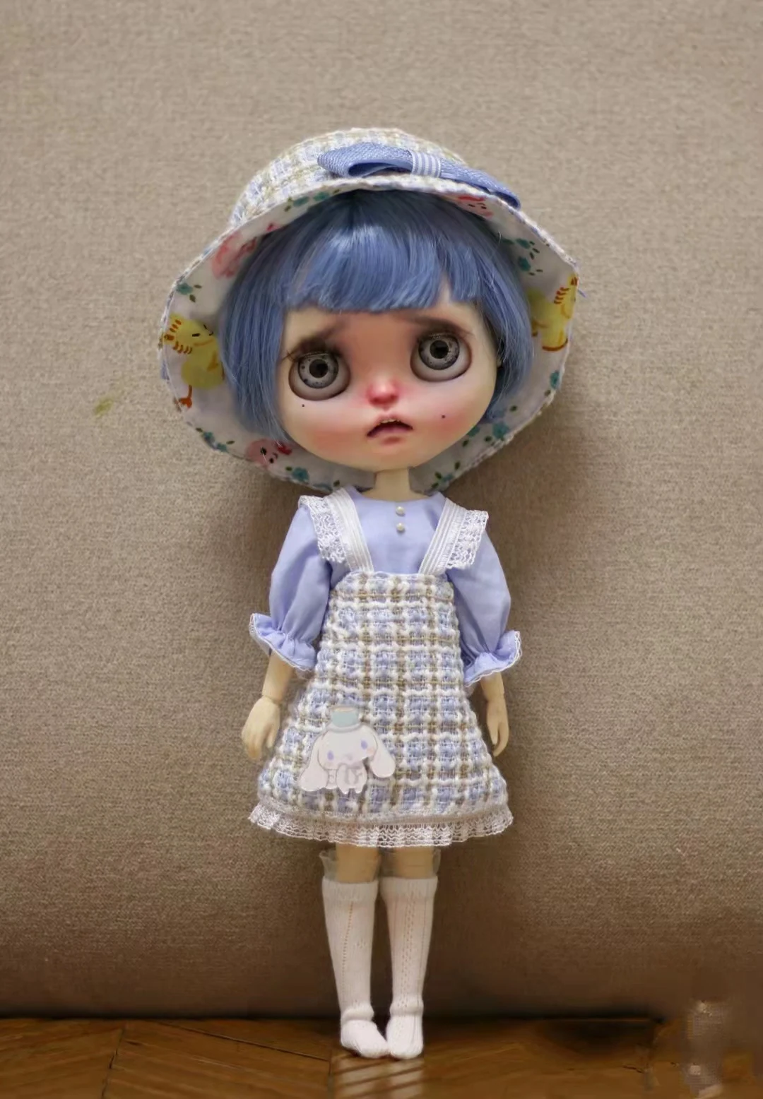 Blythe clothes Strappy skirt dressing 1/6 30cm BJD anime girl (Fit for Pullip,Ob24, Licca)
Blythe clothes Strappy skirt dressing 1/6 30cm BJD anime girl (Fit for Pullip,Ob24, Licca)