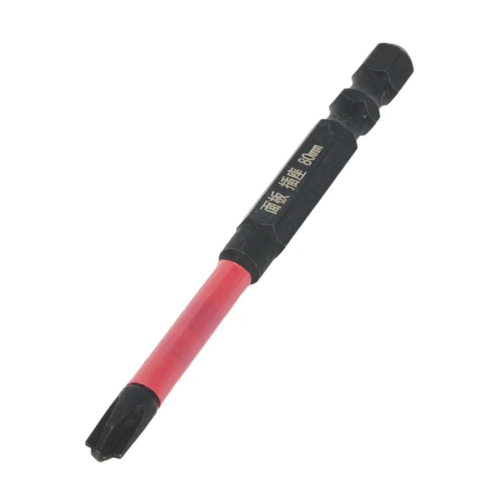 1/3Pcs 80mm Magnetic Special Cross Screwdriver Bit Nutdrivers FPH2 Batch Head For Socket Switch Electrician Power Tool
1/3Pcs 80mm Magnetic Special Cross Screwdriver Bit Nutdrivers FPH2 Batch Head For Socket Switch Electrician Power Tool