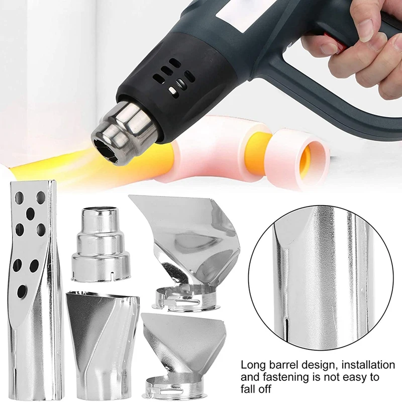Welding Nozzle, Hot Air Nozzle Industrial Hot Air Nozzle for Changing Nozzle to Replace Hot Air Gun Accessories
Welding Nozzle, Hot Air Nozzle Industrial Hot Air Nozzle for Changing Nozzle to Replace Hot Air Gun Accessories